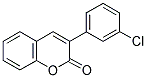 3(3'-CHLOROPHENYL)COUMARIN Struktur