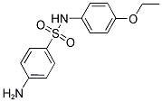 4-AMINO-N-(4-ETHOXY-PHENYL)-BENZENESULFONAMIDE Struktur