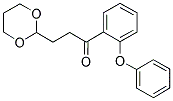 3-(1,3-DIOXAN-2-YL)-2'PHENOXYPROPIOPHENONE Struktur