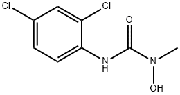 N'-(2,4-DICHLOROPHENYL)-N-HYDROXY-N-METHYLUREA Struktur