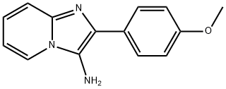 2-(4-METHOXYPHENYL)IMIDAZO[1,2-A]PYRIDIN-3-YLAMINE Struktur