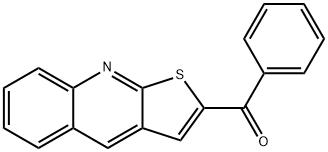 PHENYL(THIENO[2,3-B]QUINOLIN-2-YL)METHANONE Struktur