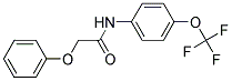 2-PHENOXY-N-(4-(TRIFLUOROMETHOXY)PHENYL)ETHANAMIDE Struktur