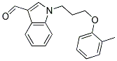 1-[3-(2-METHYLPHENOXY)PROPYL]-1H-INDOLE-3-CARBALDEHYDE Struktur