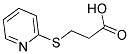 3-(PYRIDIN-2-YLSULFANYL)-PROPIONIC ACID Struktur