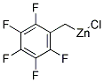 2,3,4,5,6-PENTAFLUOROBENZYLZINC CHLORIDE Struktur