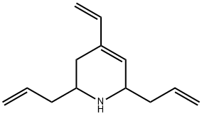 2,6-DIALLYL-4-VINYL-1,2,3,6-TETRAHYDRO-PYRIDINE Struktur