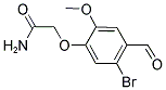 2-(5-BROMO-4-FORMYL-2-METHOXYPHENOXY)ACETAMIDE Struktur