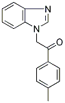 2-(1H-BENZIMIDAZOL-1-YL)-1-(4-METHYLPHENYL)ETHANONE Struktur