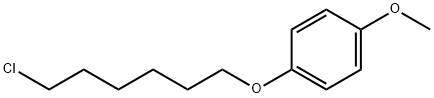 1-[(6-CHLOROHEXYL)OXY]-4-METHOXYBENZENE Struktur