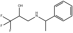 1,1,1-TRIFLUORO-3-[(1-PHENYLETHYL)AMINO]-2-PROPANOL Struktur