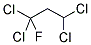 1-FLUORO-1,1,3,3-TETRACHLOROPROPANE Struktur