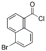 5-BROMO-NAPHTHALENE-1-CARBONYL CHLORIDE Struktur