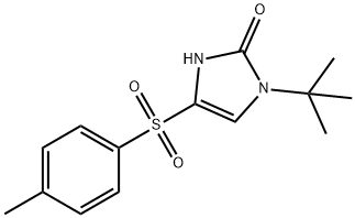 1-(TERT-BUTYL)-4-[(4-METHYLPHENYL)SULFONYL]-1,3-DIHYDRO-2H-IMIDAZOL-2-ONE Struktur