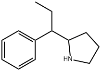 2-(1-PHENYLPROPYL)PYRROLIDINE Struktur