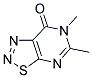 5,6-DIMETHYL[1,2,3]THIADIAZOLO[5,4-D]PYRIMIDIN-7(6H)-ONE Struktur