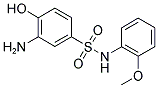 3-AMINO-4-HYDROXY-N-(2-METHOXY-PHENYL)-BENZENESULFONAMIDE Struktur