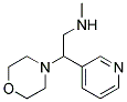 (2-MORPHOLIN-4-YL-2-(3-PYRIDYL)ETHYL)METHYLAMINE Struktur