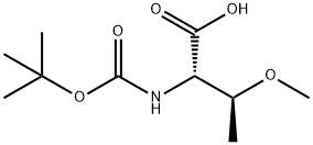 BOC-(2S,3S)-2-AMINO-3-METHOXYBUTANOIC ACID Struktur