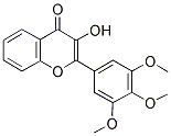 3-HYDROXY-3',4',5'-TRIMETHOXYFLAVONE Struktur