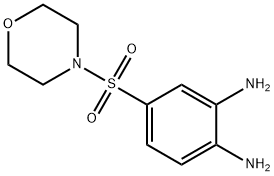 4-(MORPHOLIN-4-YLSULFONYL)BENZENE-1,2-DIAMINE Struktur