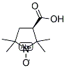 (-)-3-Carboxy-2,2,5,5-tetraMethylpyrrolidinyl-1-oxy Struktur