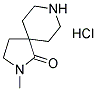 2-METHYL-2,8-DIAZASPIRO[4.5]DECAN-1-ONE HYDROCHLORIDE Struktur