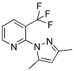 2-(3,5-DIMETHYL-1H-PYRAZOL-1-YL)-3-(TRIFLUOROMETHYL)PYRIDINE Struktur