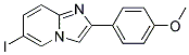 4-(6-IODOIMIDAZO[1,2-A]PYRIDIN-2-YL)PHENYL METHYL ETHER Struktur