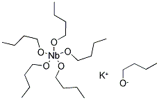 NIOBIUM POTASSIUM N-BUTOXIDE Struktur