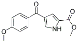 METHYL 4-(4-METHOXYBENZOYL)-1H-PYRROLE-2-CARBOXYLATE Struktur