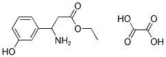 ETHYL 3-AMINO-3-(3-HYDROXYPHENYL)PROPANOATE OXALATE Struktur