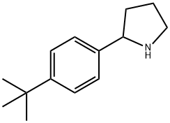 2-(4-TERT-BUTYLPHENYL)PYRROLIDINE Struktur