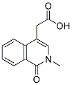 (2-METHYL-1-OXO-1,2-DIHYDRO-ISOQUINOLIN-4-YL)-ACETIC ACID Struktur