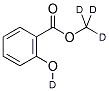 METHYL-D3 SALICYLATE-OD Struktur