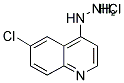 6-CHLORO-4-HYDRAZINOQUINOLINE HYDROCHLORIDE Struktur