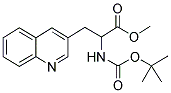 METHYL N-A-BOC-B-(3-QUINOLINYL)ALANINATE Struktur