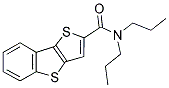 N,N-DIPROPYLTHIENO[3,2-B][1]BENZOTHIOPHENE-2-CARBOXAMIDE Struktur