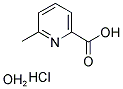 6-METHYLPICOLINIC ACID HYDROCHLORIDE HYDRATE Struktur