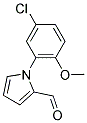 1-(5-CHLORO-2-METHOXYPHENYL)-1H-PYRROLE-2-CARBALDEHYDE Struktur