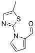 1-(5-METHYL-1,3-THIAZOL-2-YL)-1H-PYRROLE-2-CARBALDEHYDE Struktur