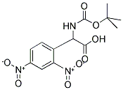 BOC-2,4-DINITRO-DL-PHENYLGLYCINE Struktur