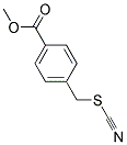 METHYL 4-(THIOCYANATOMETHYL)BENZOATE Struktur