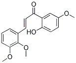 2'-HYDROXY-2,3,5'-TRIMETHOXYCHALCONE Struktur