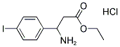 ETHYL 3-AMINO-3-(4-IODOPHENYL)PROPANOATE HYDROCHLORIDE Struktur