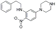 N-(2-NITRO-5-PIPERAZIN-1-YLPHENYL)-N-(2-PHENYLETHYL)AMINE Struktur