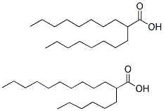 2-OCTYL DECANOIC ACID/2-HEXYL DODECANOIC ACID Struktur