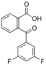 2-(3,5-DIFLUOROBENZOYL)BENZOIC ACID Struktur