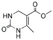 METHYL 6-METHYL-2-OXO-1,2,3,4-TETRAHYDROPYRIMIDINE-5-CARBOXYLATE Struktur