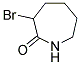 2-AZA-7-BROMOCYCLOHEPTANONE Struktur